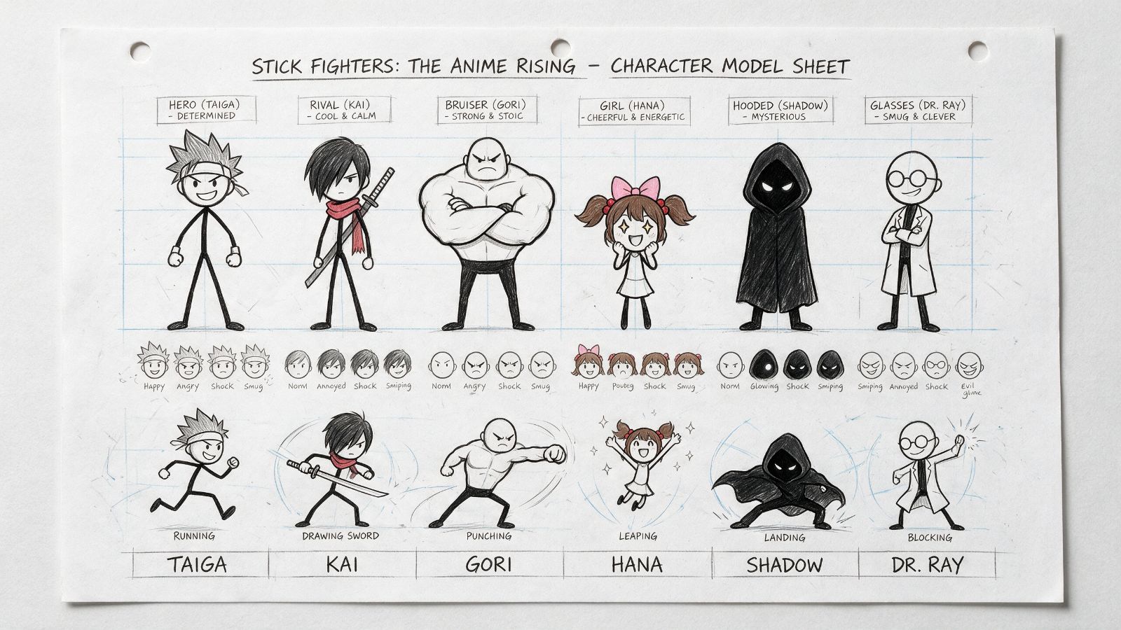 Character model sheet